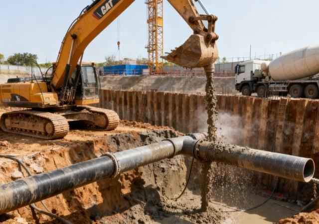 庐阳注浆管应用于建筑工程与结构维修领域